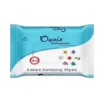 Oasis Instant Sanitizing Wipes 25 Wioes Per Packet