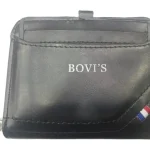 Ladies Black Leather-Wallet