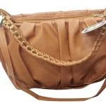 Ladies Tan Leather Sling Bag