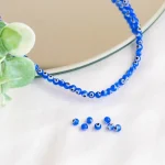 Evil Eye Glass Beds(1 string 30 pcs)