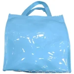 Sky Blue Ladies Pvc Bag