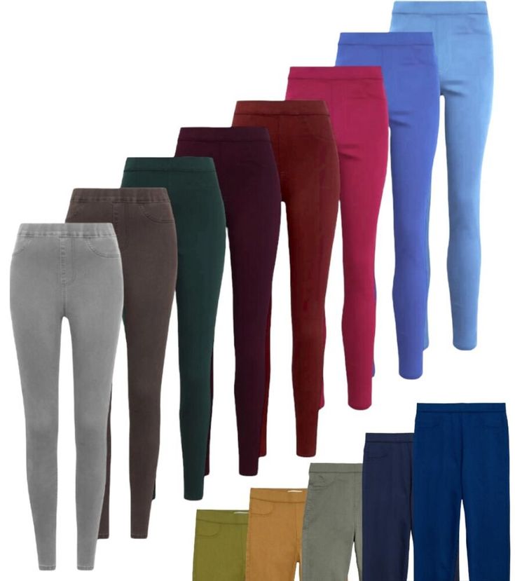 Elegant EX M&S JEGGING HIGH WAISTED PLAIN FULL LENGTH LEGGING STRETCHY SOFT PANT 529 2024
