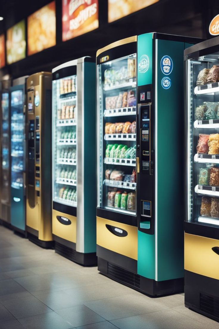 🤖 Smart Snacking_ Innovative Vending Machines Across Singapore!