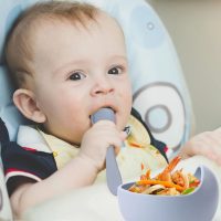 Silicone Sucker Bowl Set for Infant Feeding – Gray Silicone Sucker Bowl Set for Infant Feeding - Gray