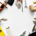 flat-lay-various-technician-tools-isolated-white-background